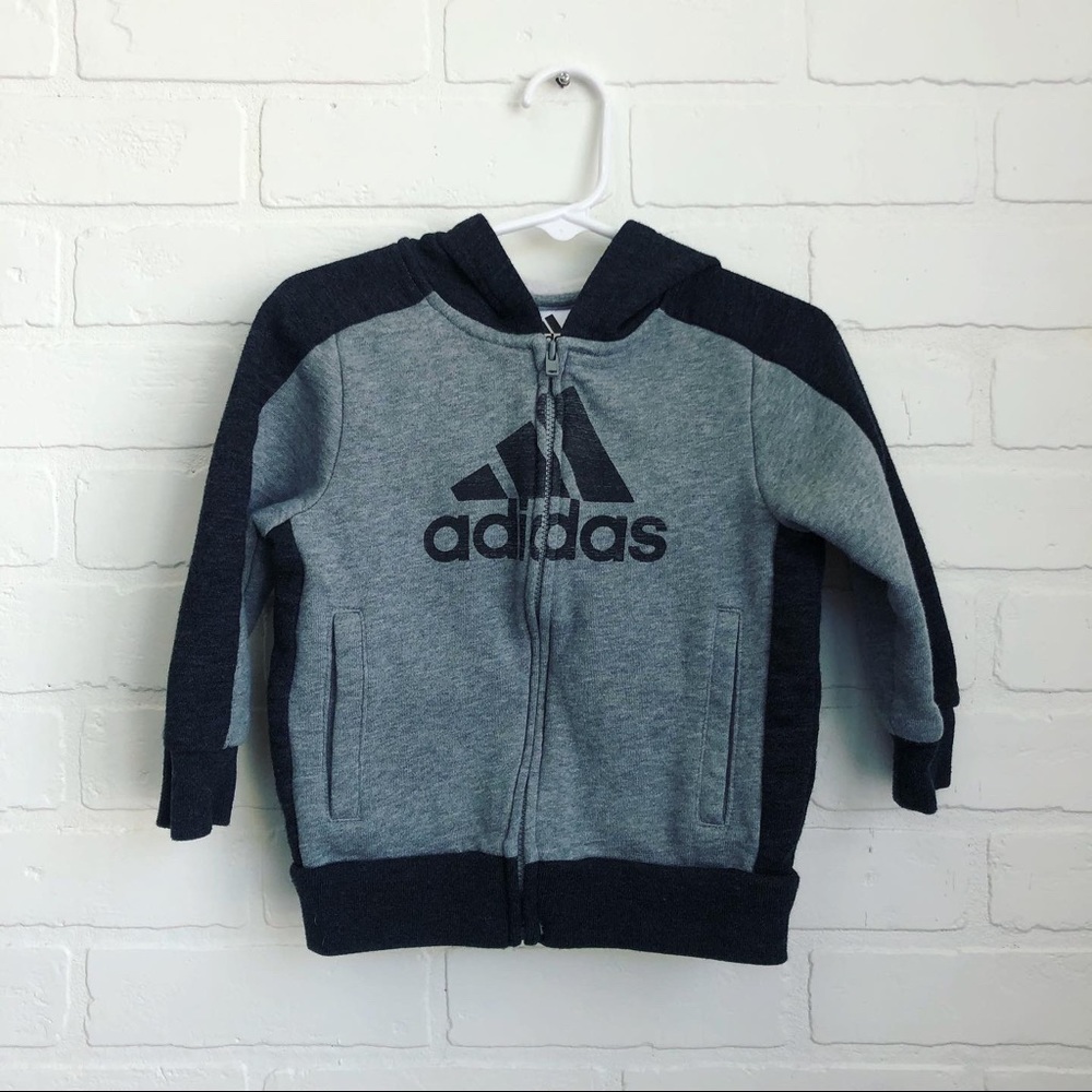 Baby adidas zip hoodie